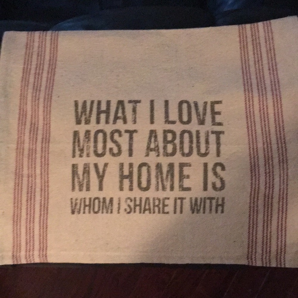 NWT Hand towel - decorative home
